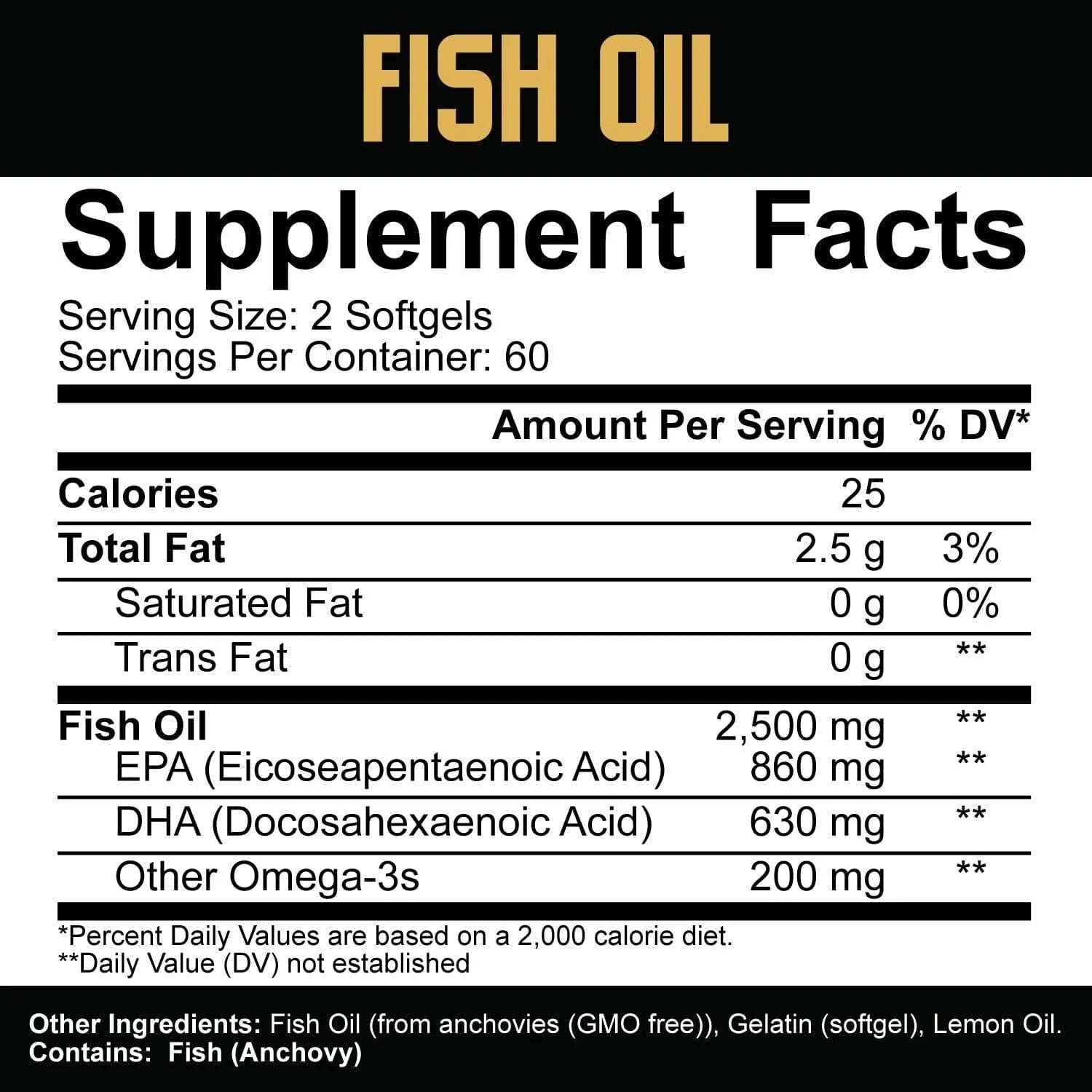 Rich Piana 5%: Fish Oil - Image 2