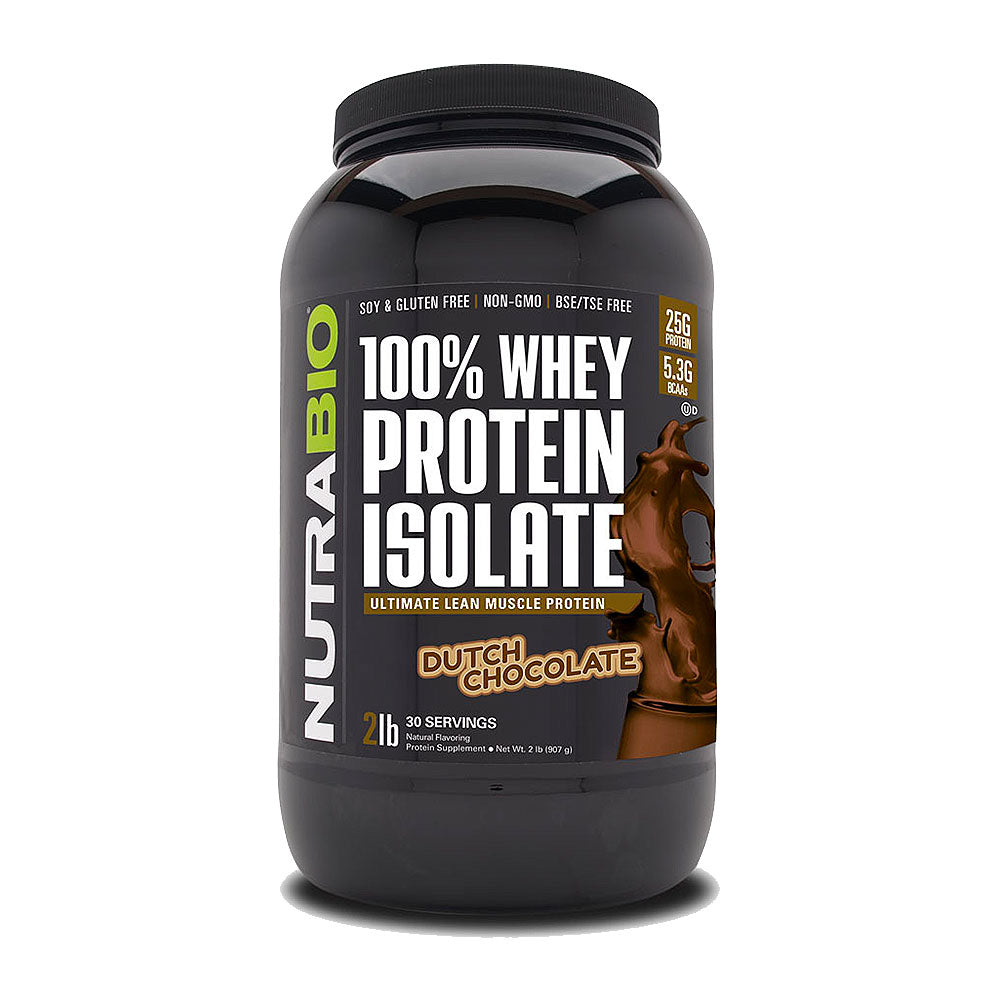 Nutrabio: Whey Protein Isolate 2lb